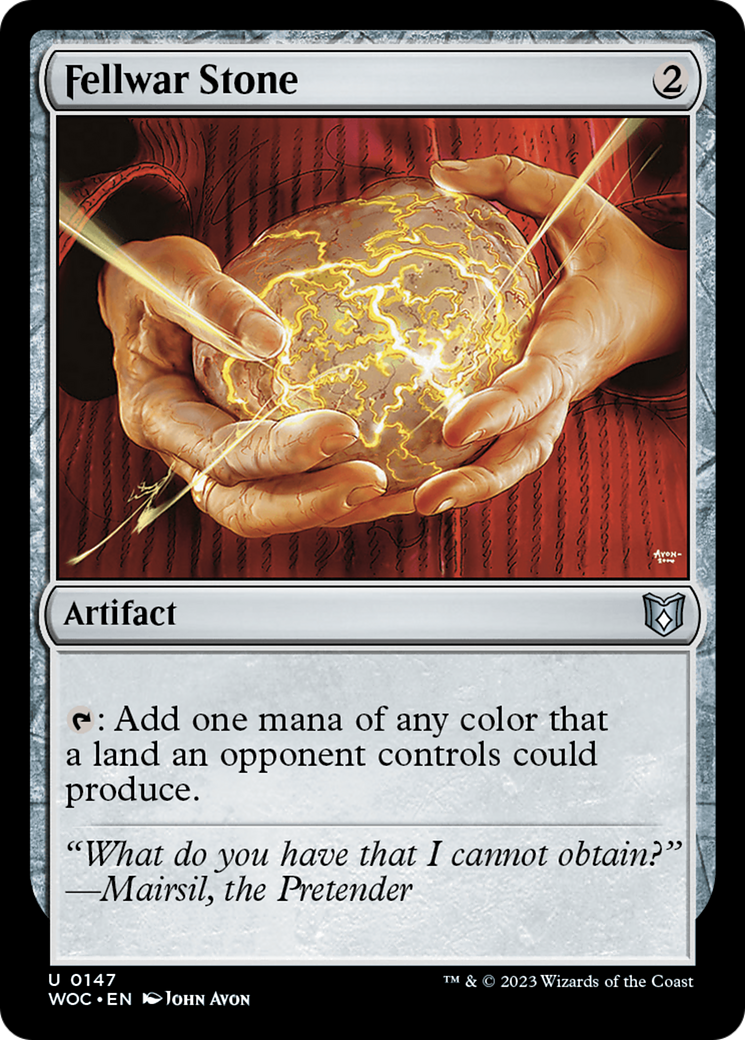 Image of Fellwar Stone (WOC-147) - Wilds of Eldraine Commander