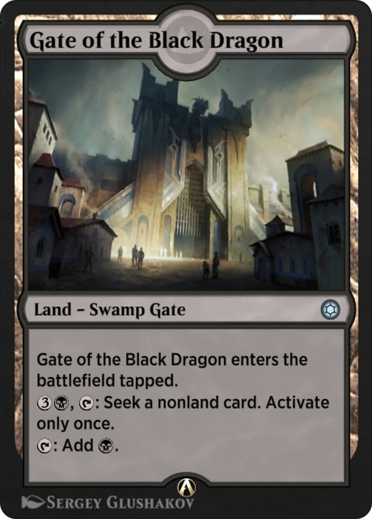 Image of Gate of the Black Dragon (HBG-077) - Alchemy Horizons: Baldur's Gate
