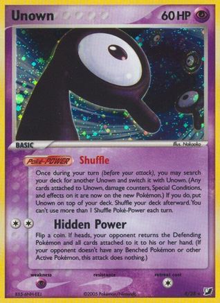 Image of Unown (R) 00R  - Holofoil Unseen Forces - Holo Rare
