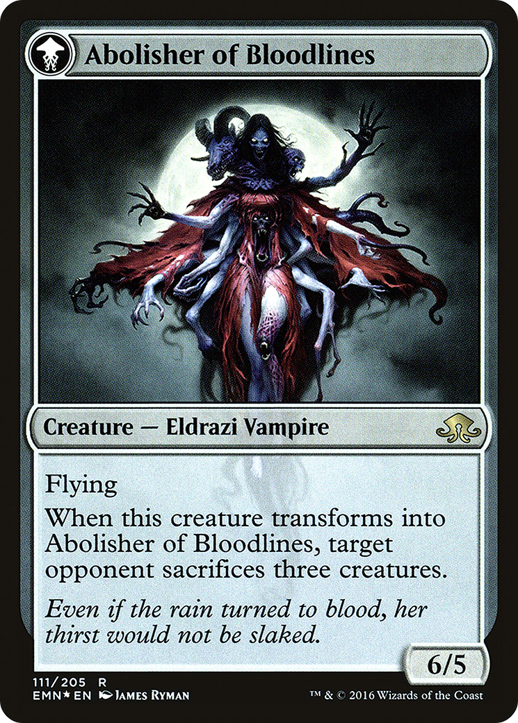 Image of Voldaren Pariah (PRE-111S) - Eldritch Moon Promos: (mooneldrazidfc) Foil