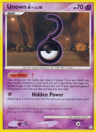 Image of Unown (?) 082  Legends Awakened - Uncommon