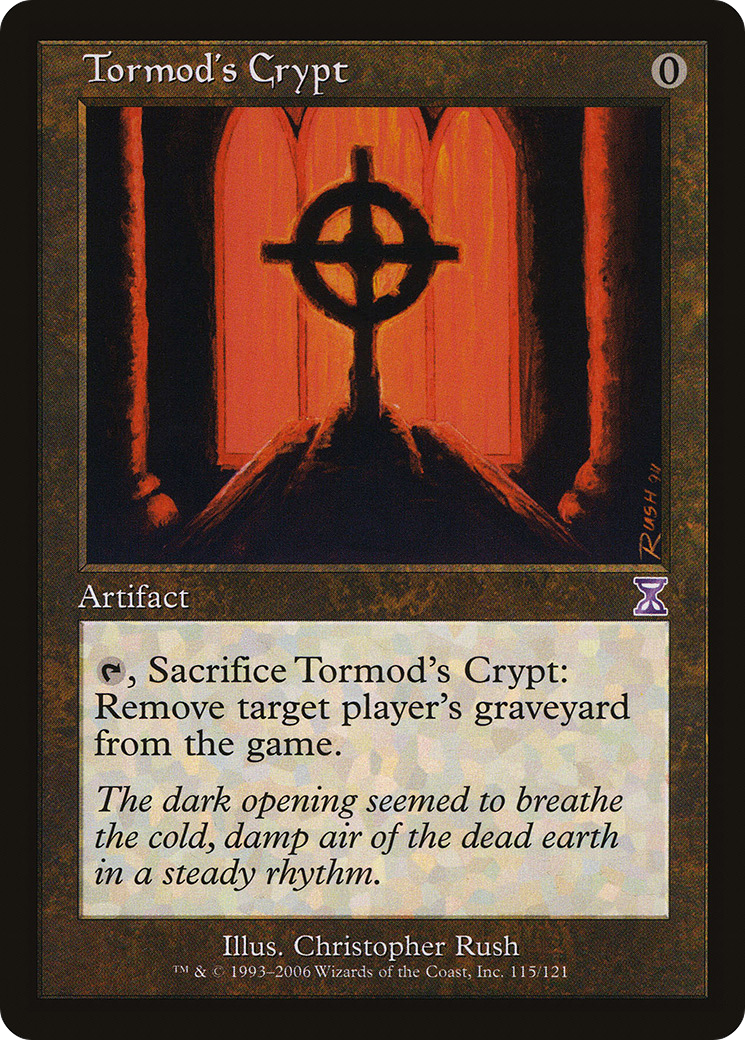 Image of Tormod's Crypt (TSB-115) - Time Spiral Timeshifted