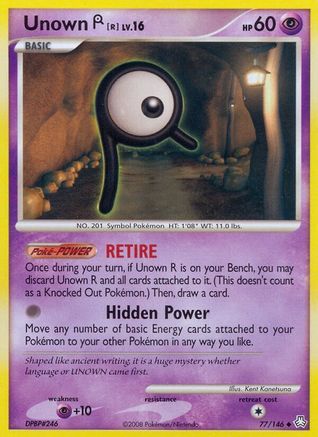 Image of Unown (R) 077/146  Legends Awakened - Uncommon