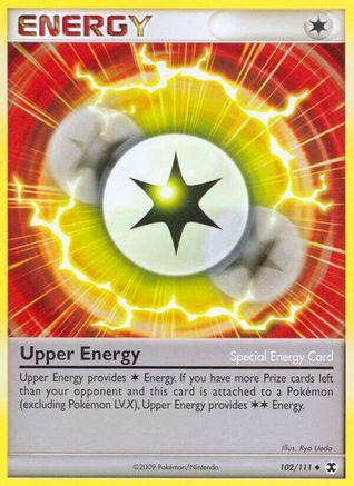 Image of Upper Energy 102  - Reverse Holofoil Rising Rivals - Uncommon