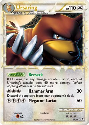 Image of Ursaring (Prime) 089  - Holofoil Unleashed - Ultra Rare
