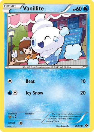 Image of Vanillite 031  Next Destinies - Common