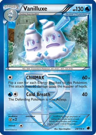 Image of Vanilluxe (Team Plasma) 029  Plasma Freeze - Rare