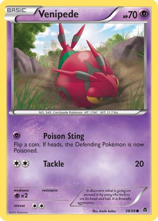Image of Venipede 038  Emerging Powers - Common