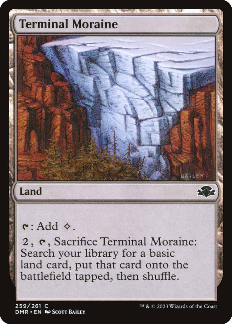 Image of Terminal Moraine (DMR-259) - Dominaria Remastered Foil