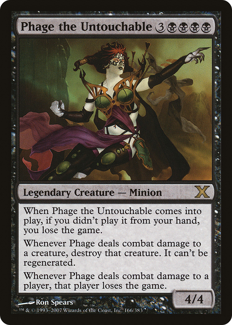 Image of Phage the Untouchable (10E-166) - Tenth Edition