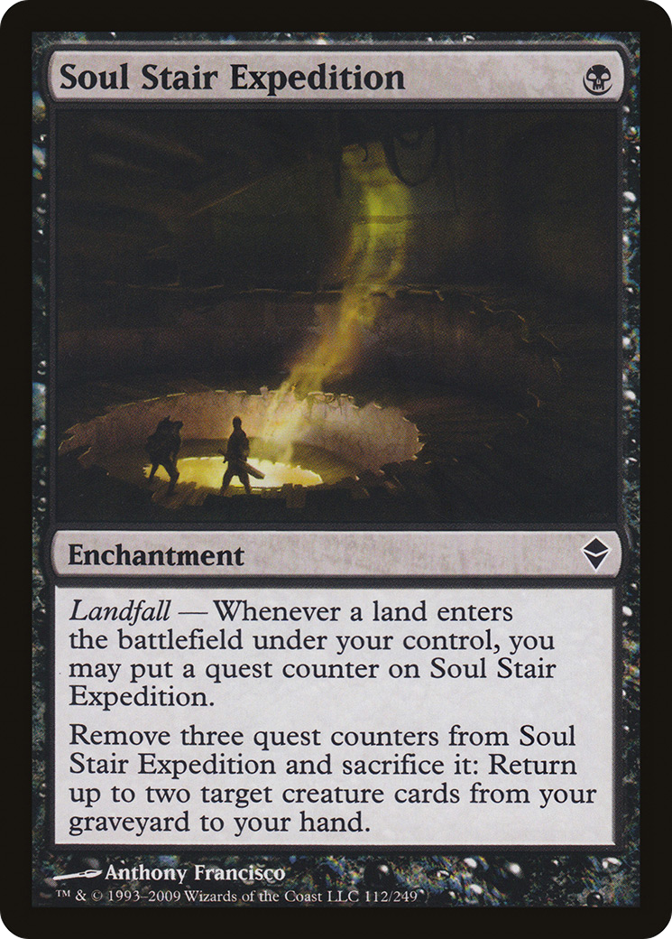 Image of Soul Stair Expedition (ZEN-112) - Zendikar Foil