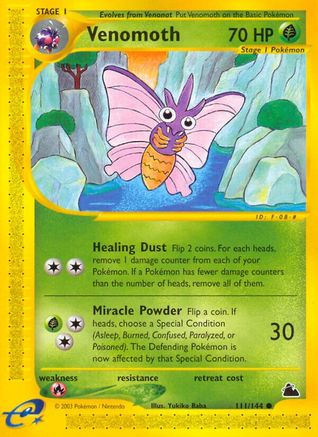 Image of Venomoth 111  Skyridge - Common