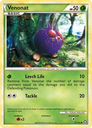 Image of Venonat 081  Triumphant - Common