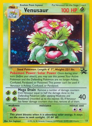 Image of Venusaur 013/53  - Holofoil WoTC Promo - Promo