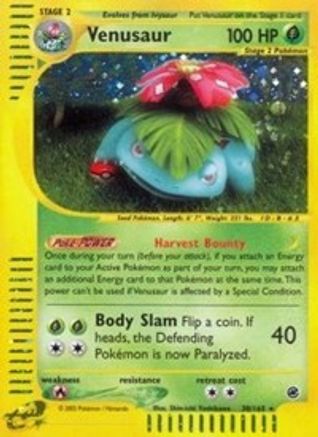 Image of Venusaur (30) 030  - Holofoil Expedition - Holo Rare
