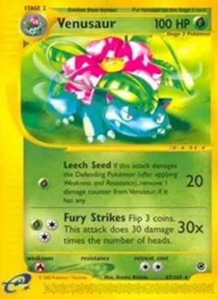 Image of Venusaur (67) 067  Expedition - Rare