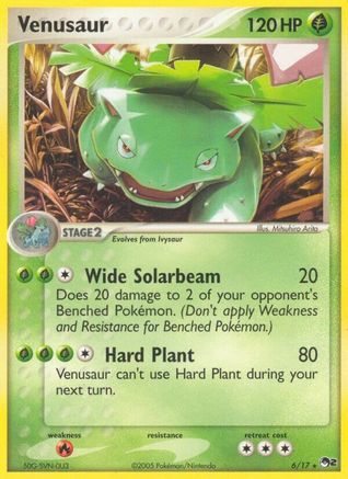 Image of Venusaur 006/017  POP Series 2 - Rare