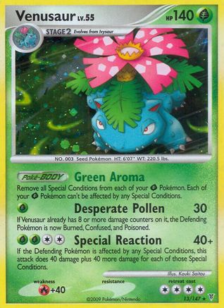 Image of Venusaur 013  - Holofoil Supreme Victors - Holo Rare