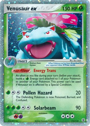 Image of Venusaur ex 112  - Holofoil FireRed & LeafGreen - Ultra Rare