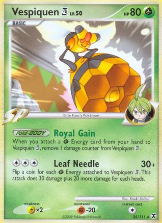 Image of Vespiquen E4 035  - Reverse Holofoil Rising Rivals - Rare