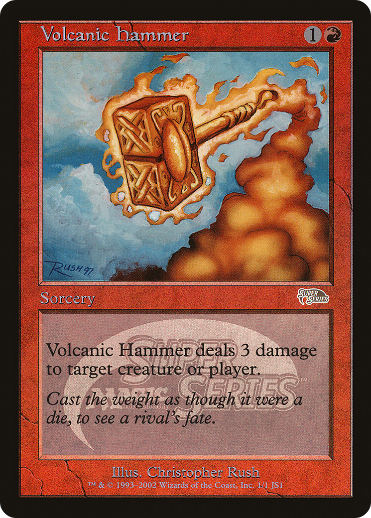 Image of Volcanic Hammer (Junior Super Series) (JSS-001) - Junior Super Series Foil