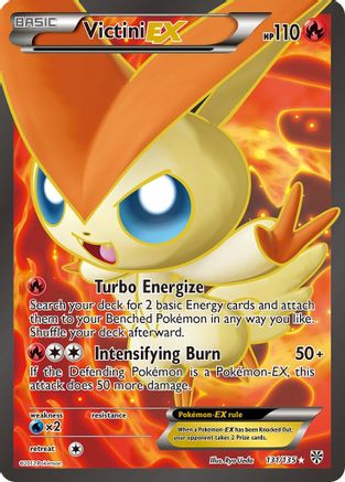 Image of Victini EX (131 Full Art) 131  - Holofoil Plasma Storm - Ultra Rare