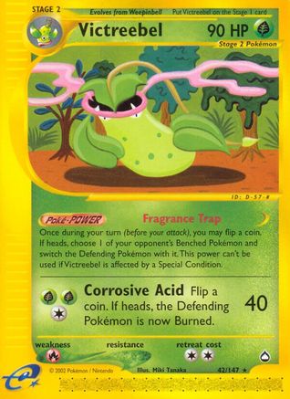 Image of Victreebel  - Reverse Holofoil Aquapolis - Rare