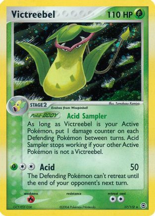 Image of Victreebel 017  - Holofoil FireRed & LeafGreen - Holo Rare