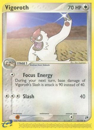 Image of Vigoroth 052  Sandstorm - Uncommon