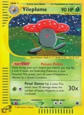 Image of Vileplume (31) 031  - Reverse Holofoil Expedition - Holo Rare