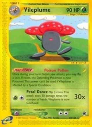 Image of Vileplume (69) 069  - Reverse Holofoil Expedition - Rare