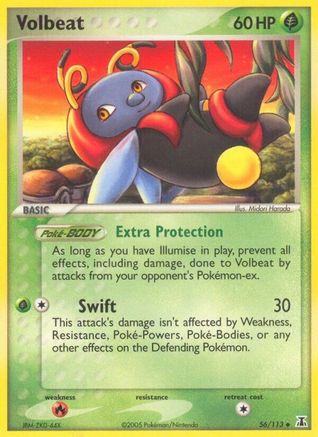 Image of Volbeat 056  - Reverse Holofoil Delta Species - Uncommon