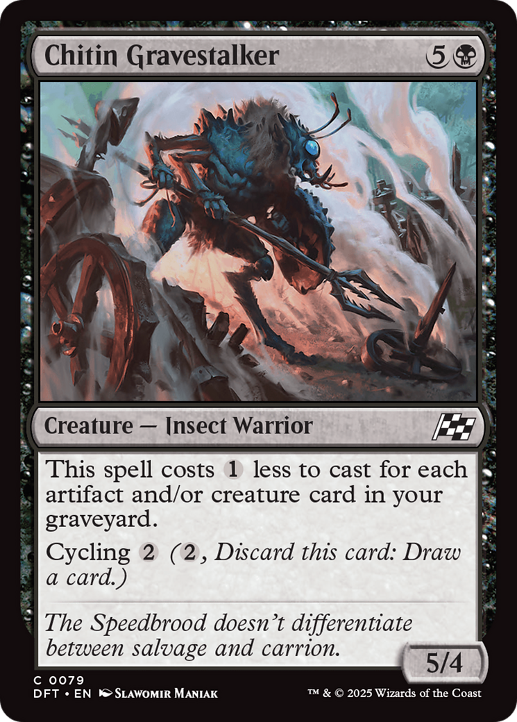 Image of Chitin Gravestalker (DFT-079) - Aetherdrift
