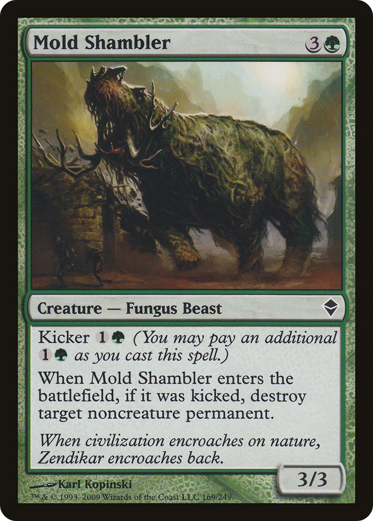 Image of Mold Shambler (ZEN-169) - Zendikar