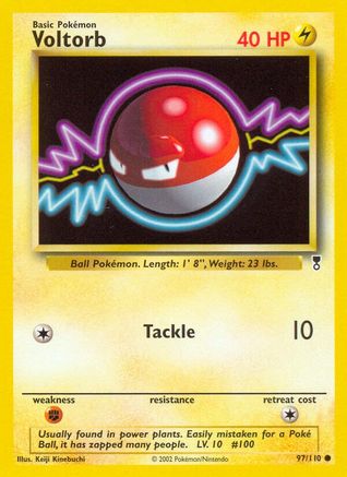 Image of Voltorb 097/110  Legendary Collection - Common