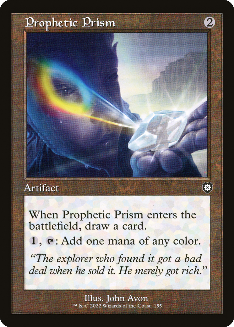 Image of Prophetic Prism (Retro Frame) (BRC-155) - The Brothers' War Commander