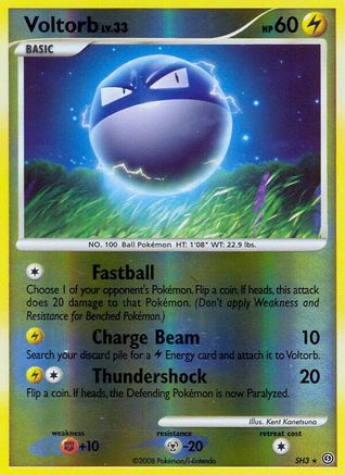 Image of Voltorb (Shiny) SH3  - Reverse Holofoil Stormfront - Shiny Holo Rare