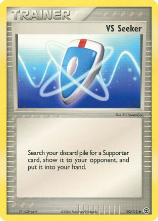 Image of VS Seeker 100  - Reverse Holofoil FireRed & LeafGreen - Uncommon