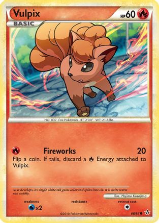Image of Vulpix 068  Unleashed - Common