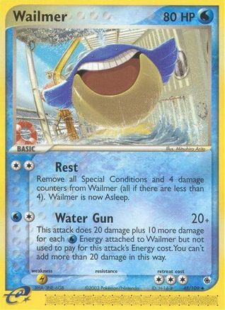 Image of Wailmer 048  Ruby and Sapphire - Uncommon