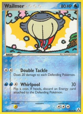 Image of Wailmer 069/92  Legend Maker - Common