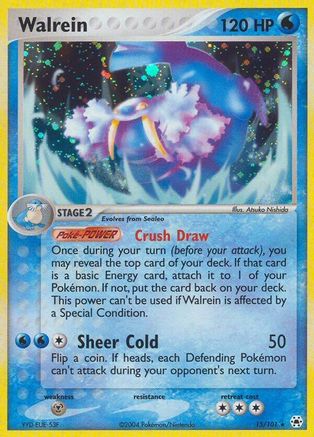 Image of Walrein 015  - Holofoil Hidden Legends - Holo Rare