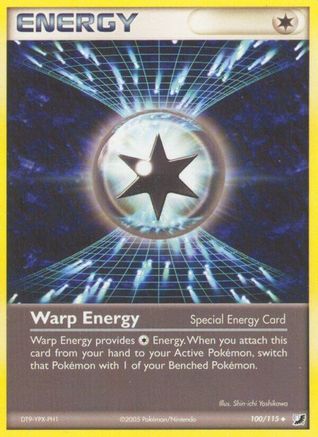 Image of Warp Energy 100  - Reverse Holofoil Unseen Forces - Uncommon