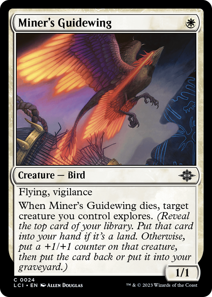 Image of Miner's Guidewing (LCI-024) - The Lost Caverns of Ixalan Foil