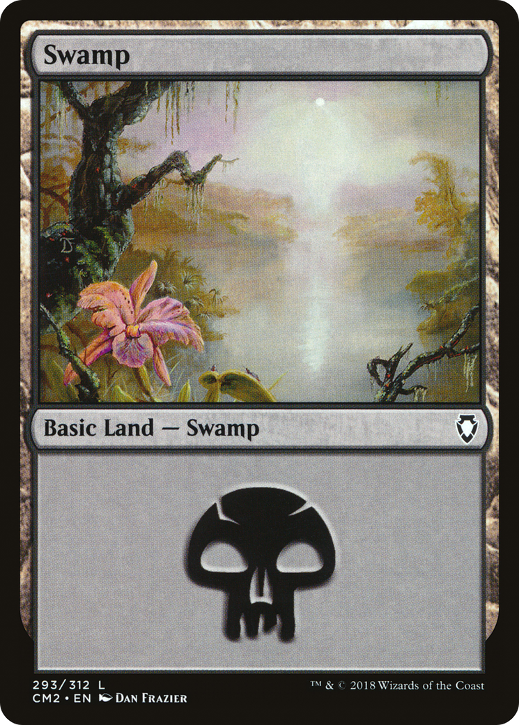 Image of Swamp (293) (CM2-293) - Commander Anthology Volume II