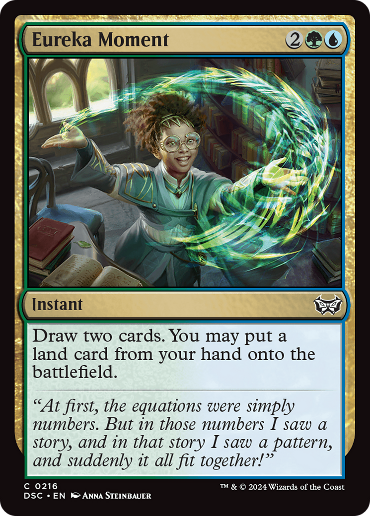 Image of Eureka Moment (DSC-216) - Duskmourn: House of Horror Commander