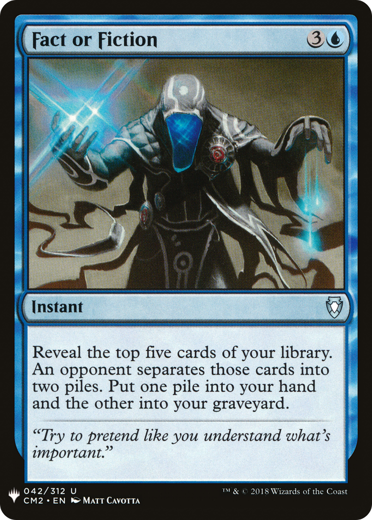 Image of Fact or Fiction (CM2) (LIST-042) - The List