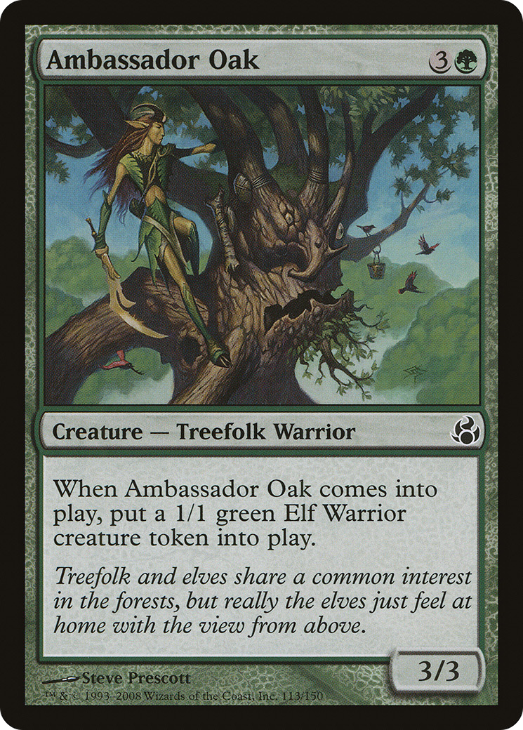 Image of Ambassador Oak (MOR-113) - Morningtide Foil