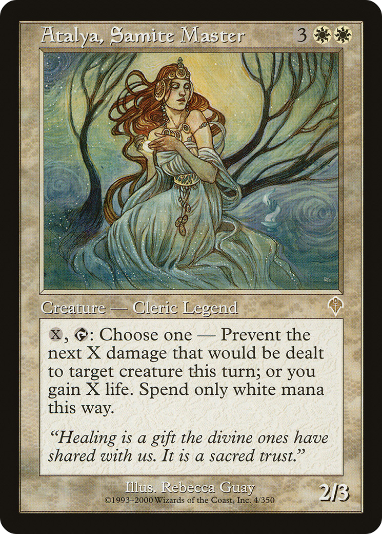 Image of Atalya, Samite Master (INV-004) - Invasion Foil