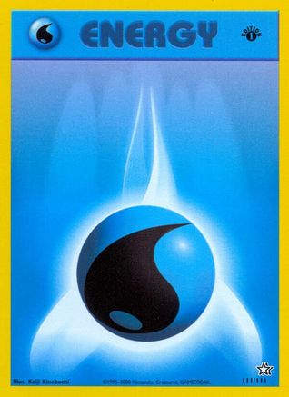 Image of Water Energy 111/111  - Unlimited Neo Genesis - Common